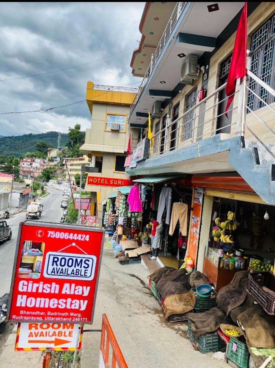 Girish Alay Home Stay Rudraprayāg Eksteriør billede